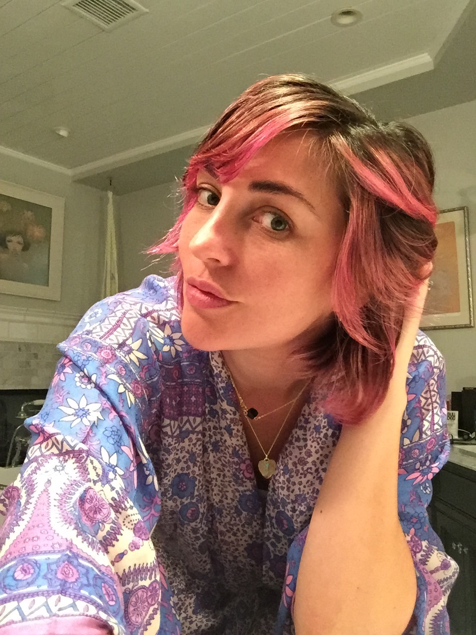 TWH- Pink hair after 1 wash