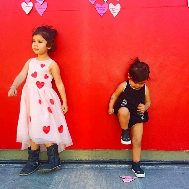 Opposites attract...2 of our (5) Valentines with two different feelings about the day after Valentine's Day. Are you "nostalgic" or "good riddance"?