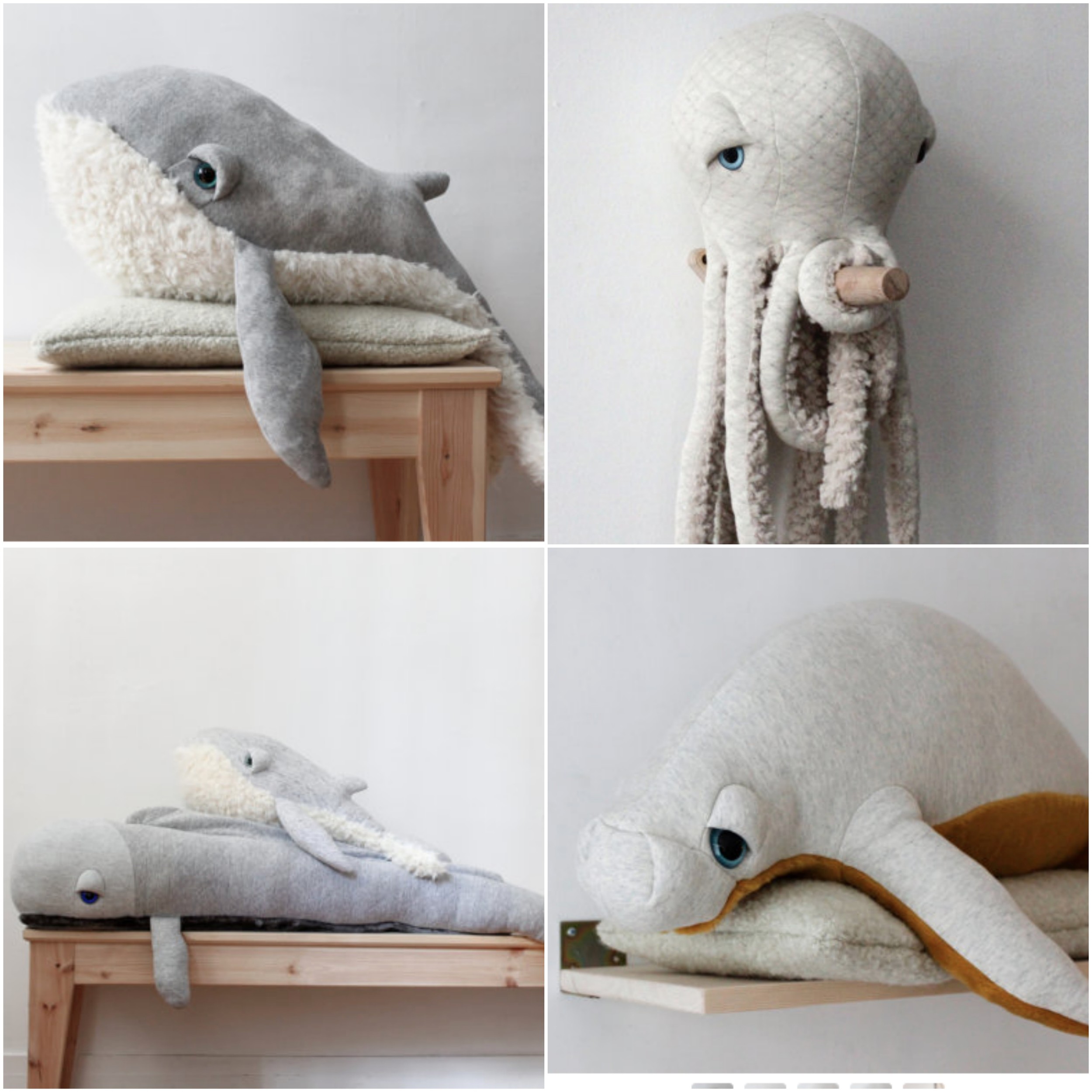 Now I need a stuffed sea animal snuggle induced nap... too good.