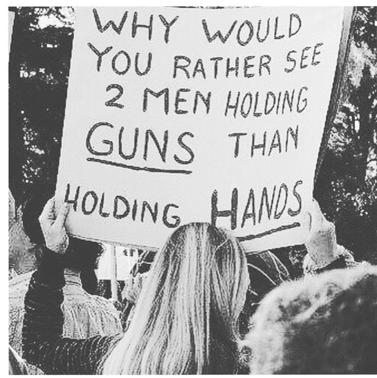 We stand with you LGBT...forever. We will fight that one day you feel free to be who you are, free to love who you want and feel the freedom we are so lucky to have.