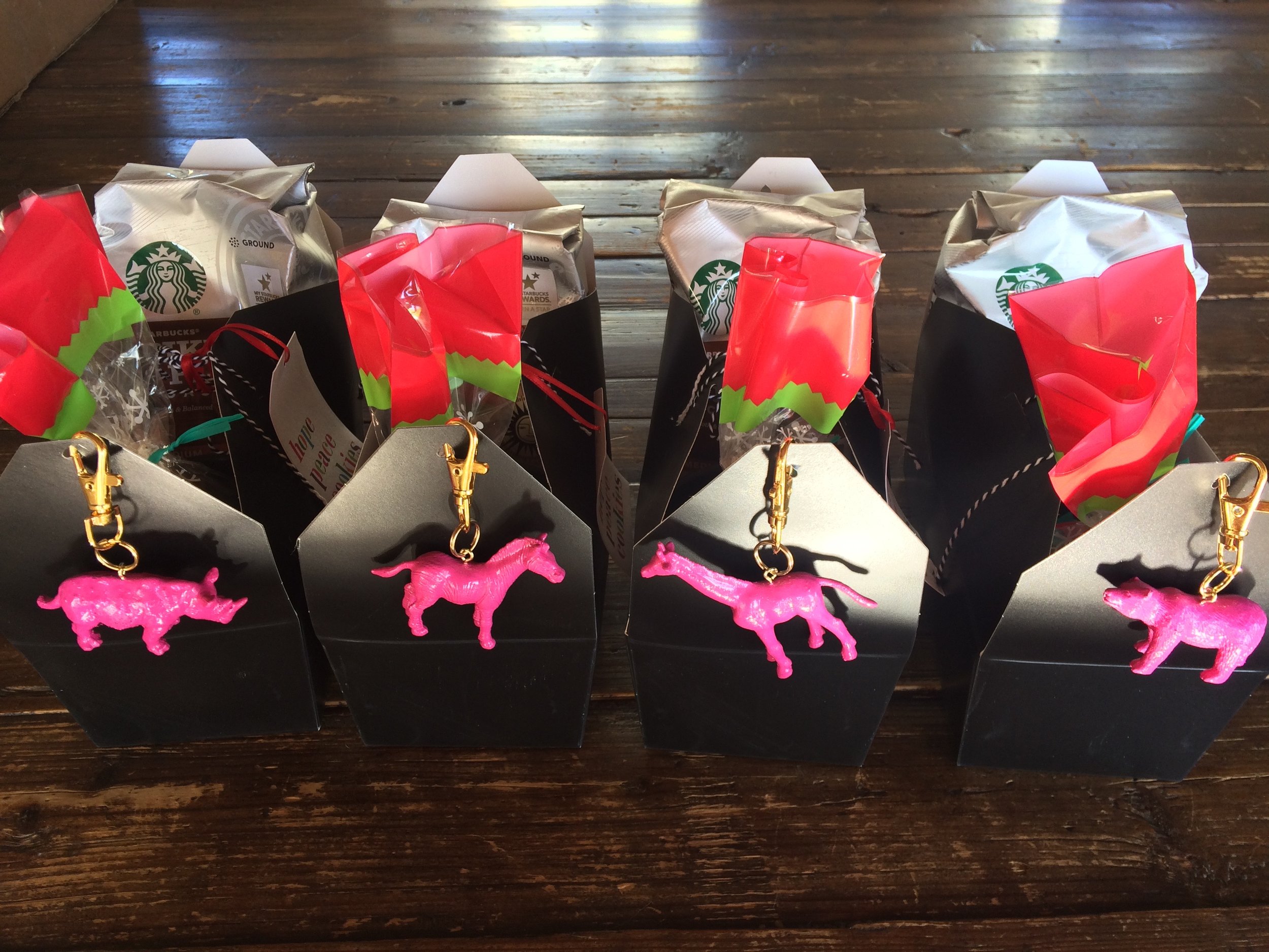 Teacher gifts last year. 