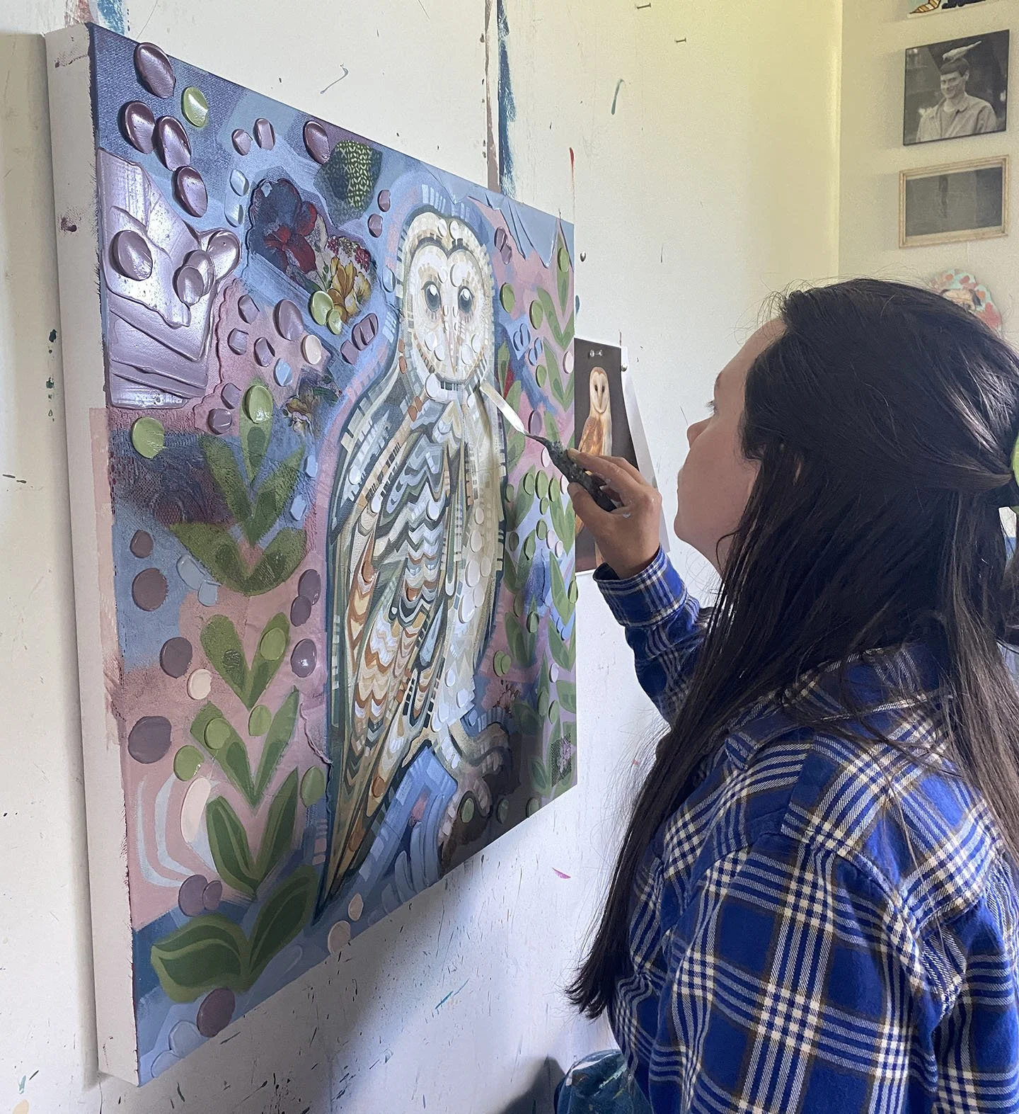 Barn Owl in the Summer Progress.jpg