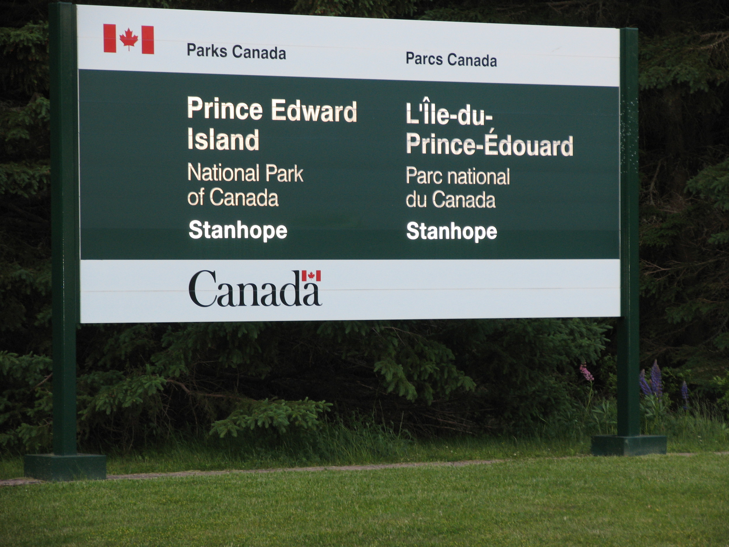  welcome to the  National Park  -  Stanhope , PEI 