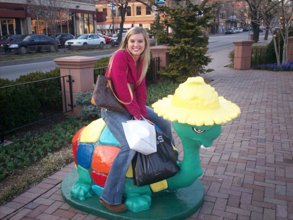 20 year old me, young and free and back when I shopped for myself! 