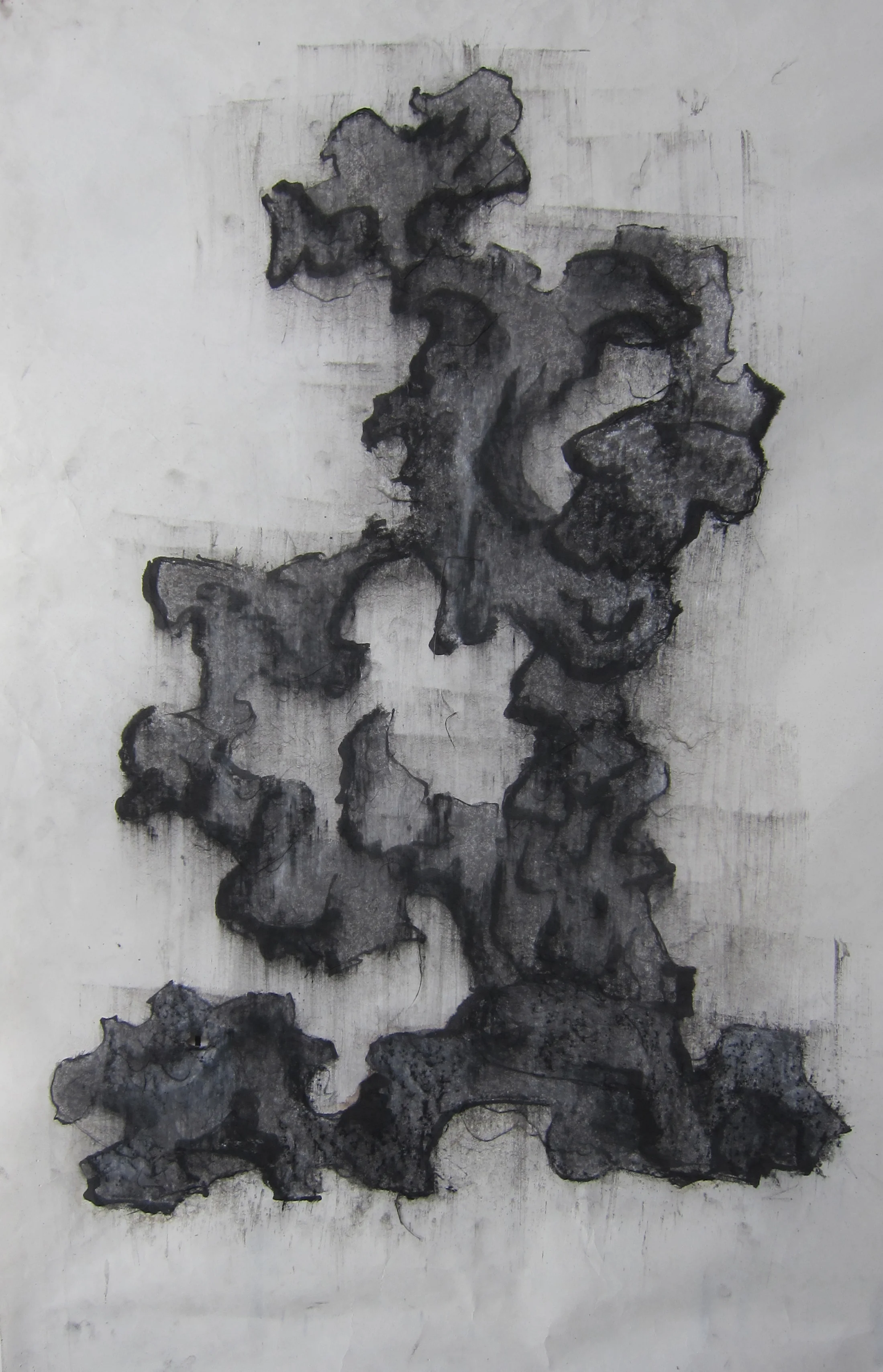   Mixed mediums on rice paper  