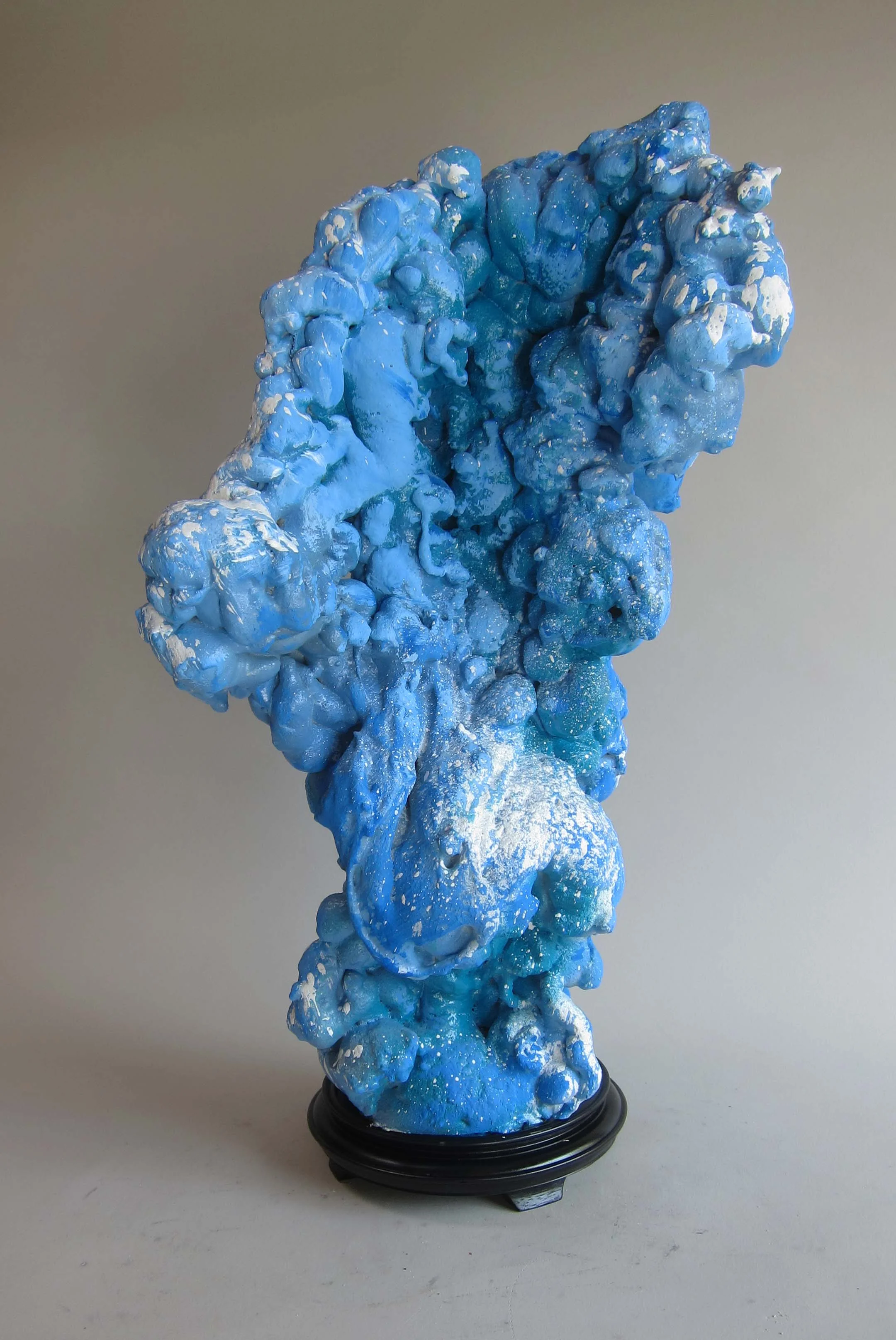   Urethane foam, paint, mixed mediums.&nbsp;  