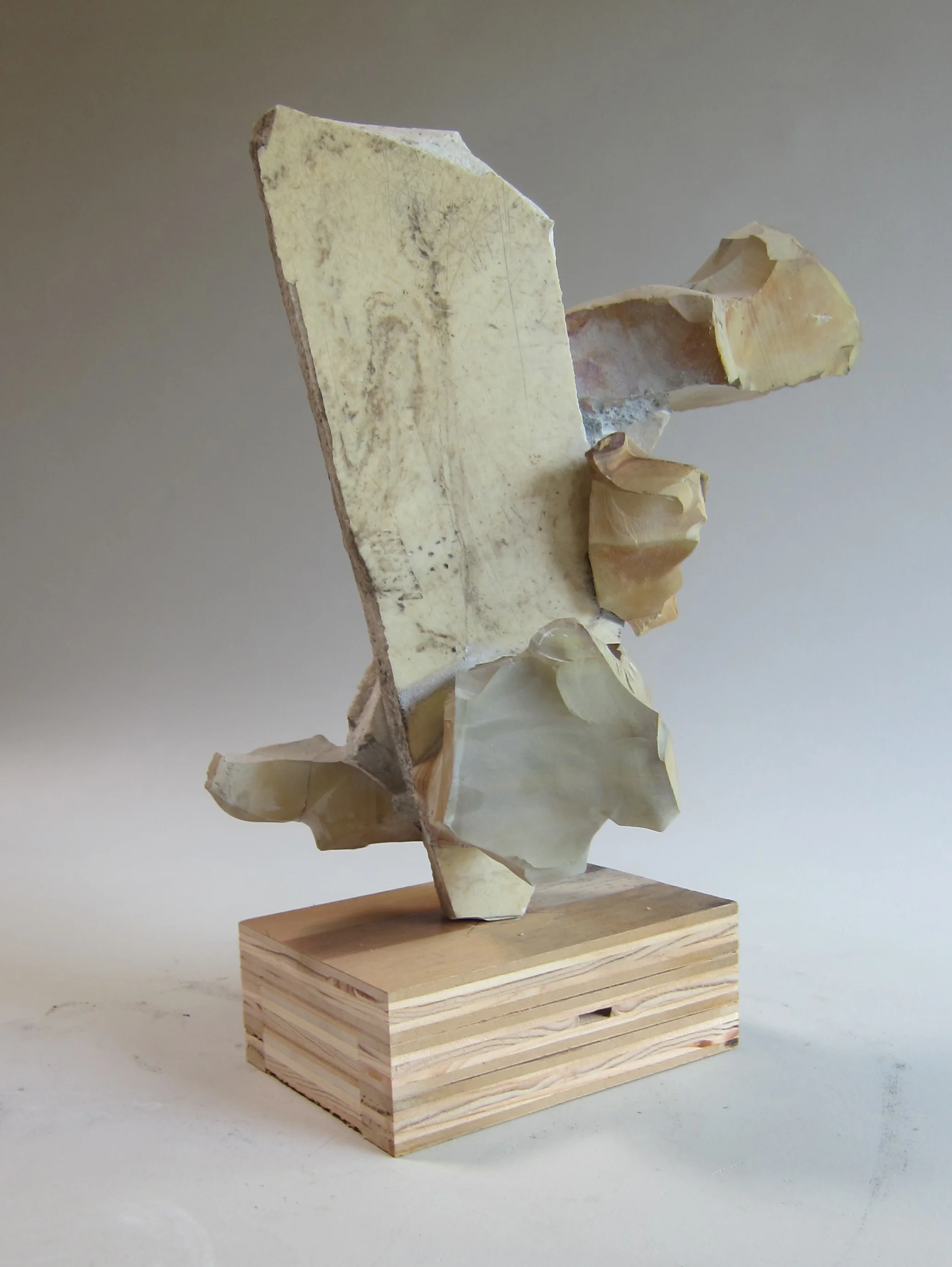   Marble, Arizona desert stone,   plywood.&nbsp;  