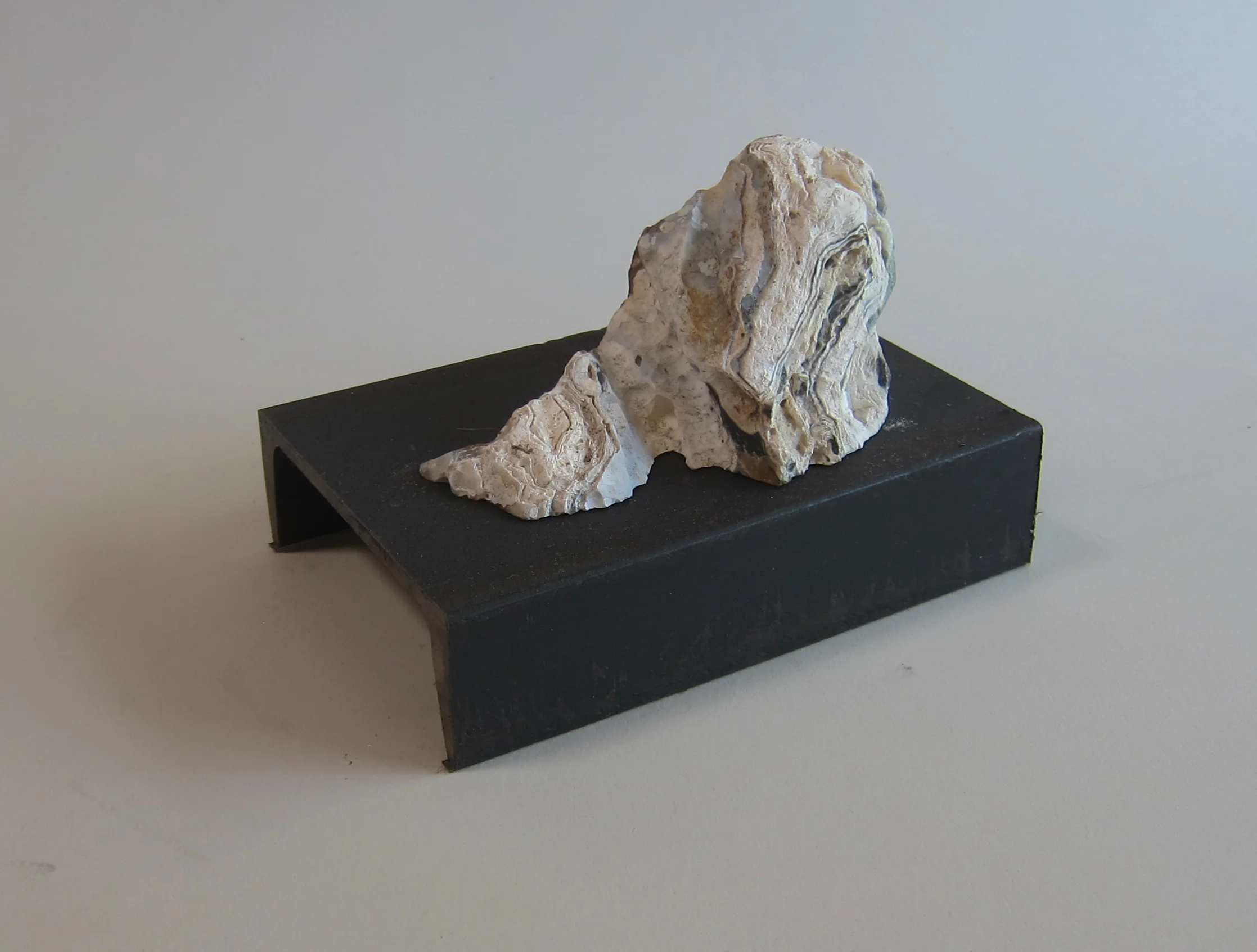   Mojave desert stone, steel.  