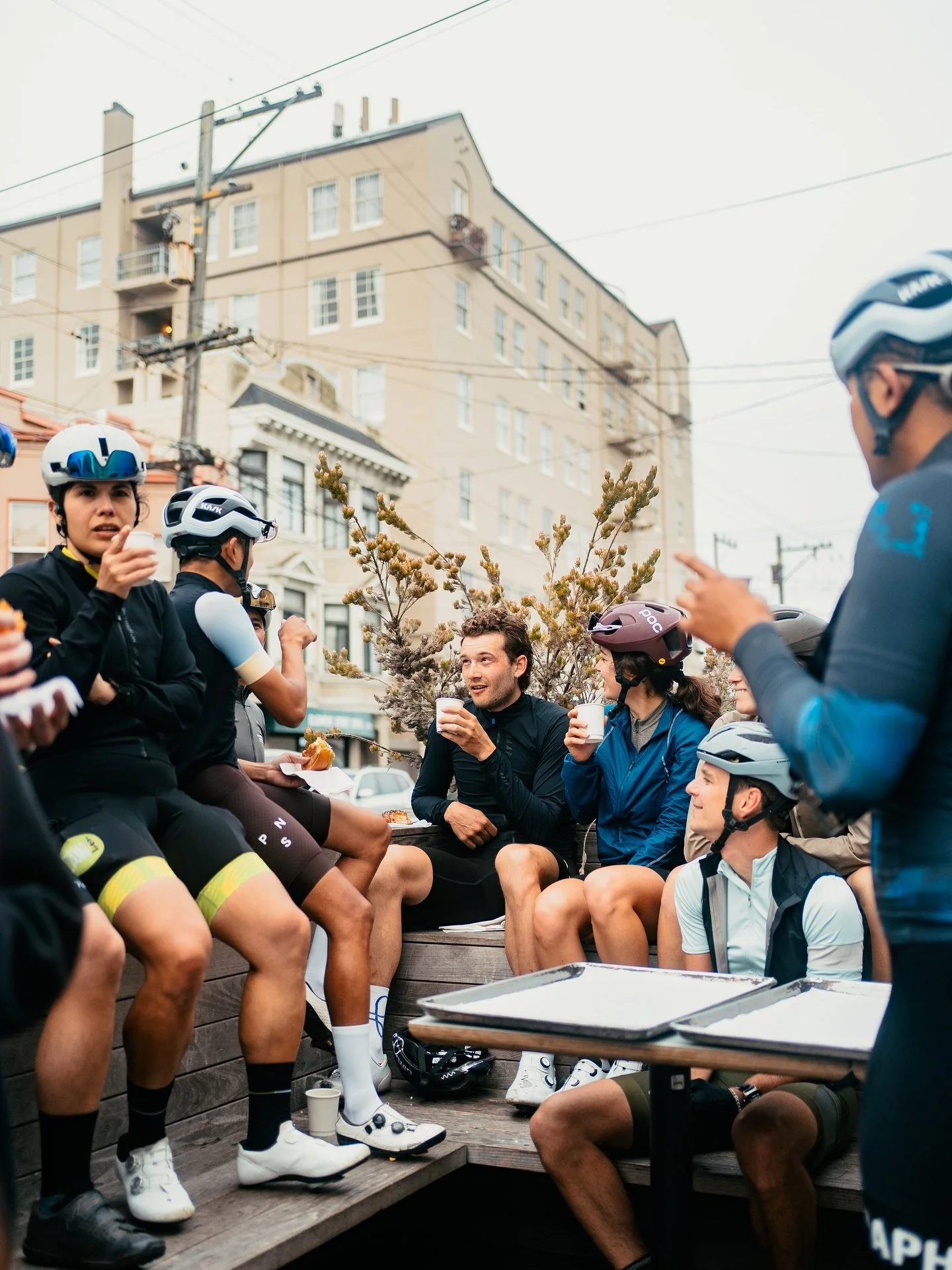 Tomorrow&rsquo;s bakery is BREADBELLY 🍞🫃

meet at 6:30 at Conservatory of Flowers
Clockwise city loop
End at @breadbellysf with pastries sponsored by @bicycle.law 

📸 @the_kailen