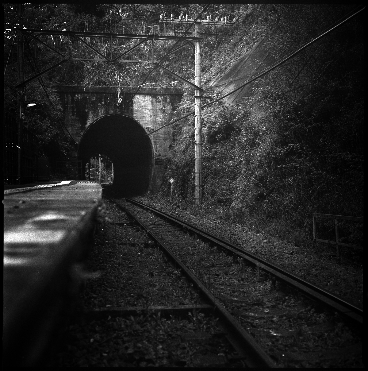 Tiny station just outside of Okutama
