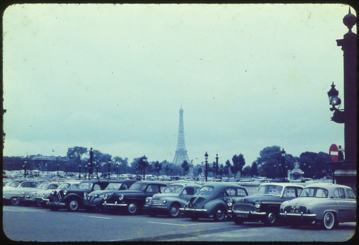 1950′s Paris Carpark
