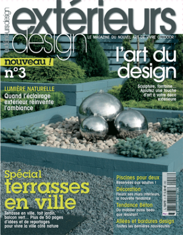 Oulu Bar &amp; EcoLounge (designed by Dennie), was the featured in Exterieurs Design Magazine in the March 2008 Issue, pg 36.