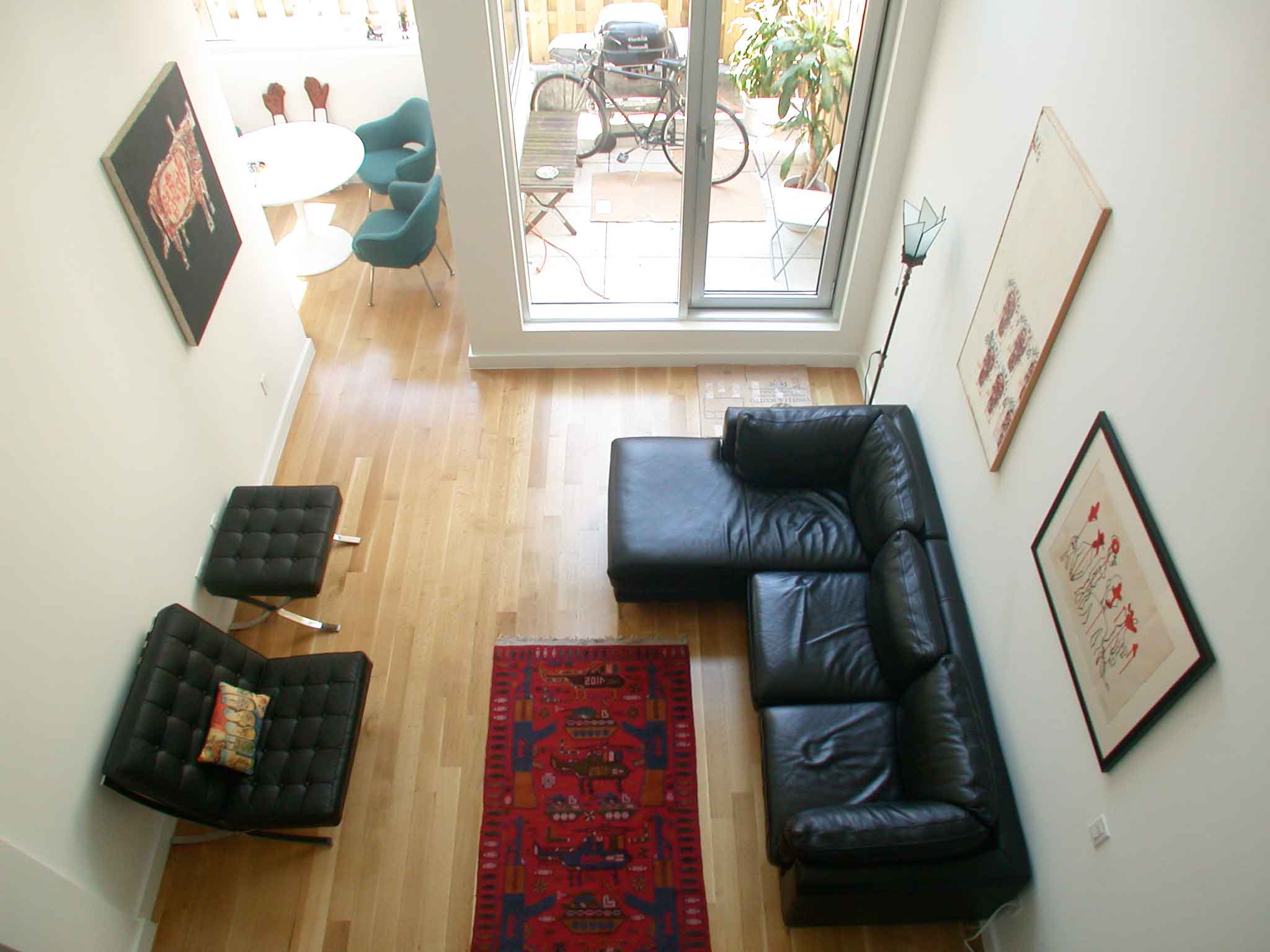 Living room interior design by Evangeline Dennie, 2008 