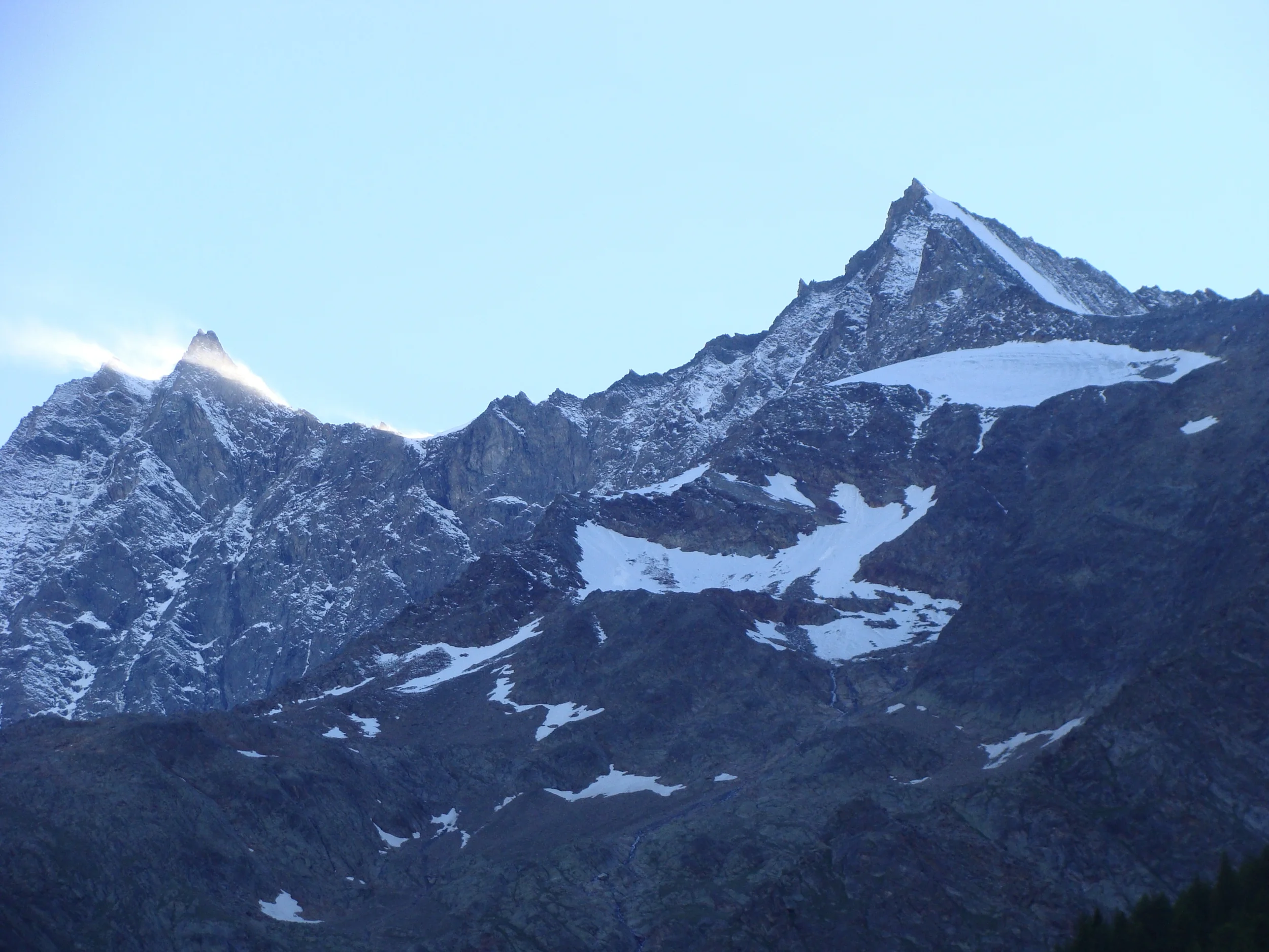 Pennine Alps Surrounding Saas Fee in Summer 