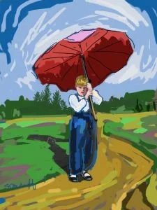 Mary Anne in Lawrence, 1-25-22