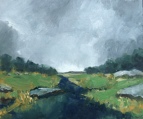 Bay Marsh 6, 11x13, 2021