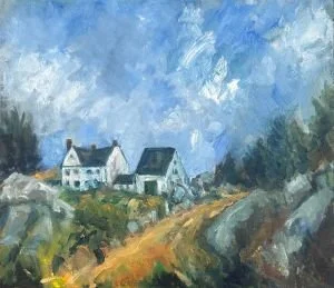 Squam Rocks House, 20x23, 2023