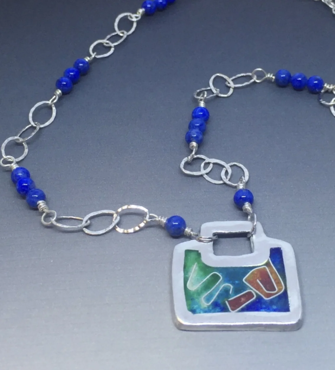 Abstract Cloisonne