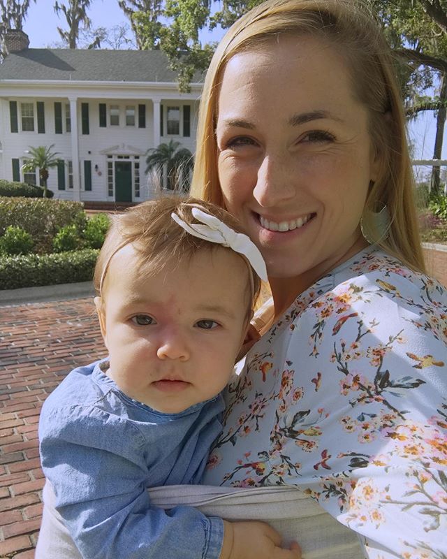 This little one tagged along for a final walk through on a gorgeous day at @cypressgroveestatehouse for Kesey and Jason's outdoor ceremony + reception this weekend. Thanks @lovesakurabloom for making it possible! ❤️