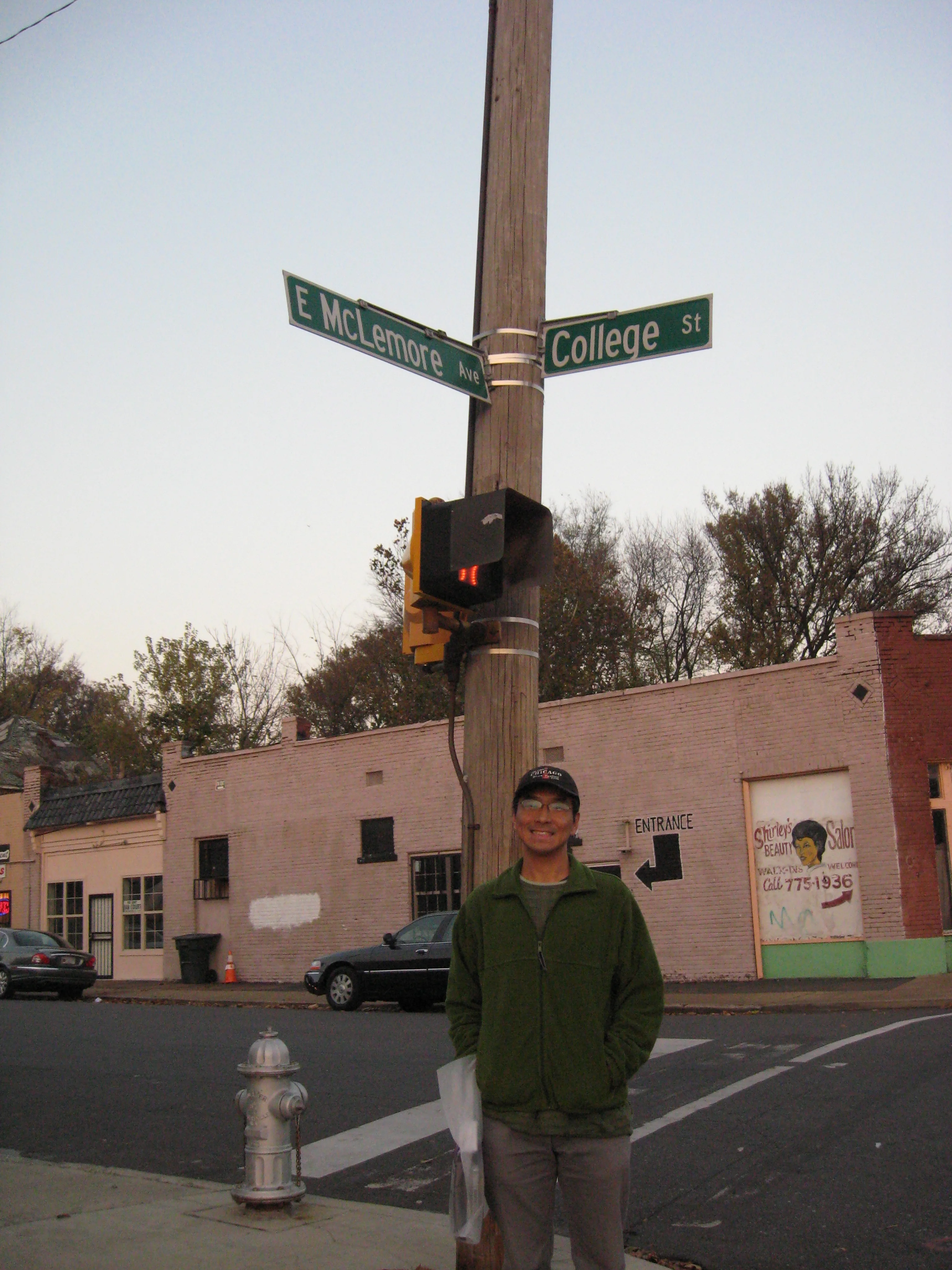 メンフィス市 McLemore通り とCollege通りの交差点 STAX
