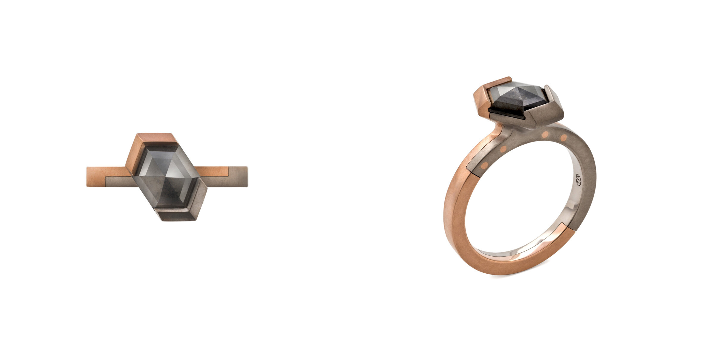 Offset Hexagonal Diamond Solitaire