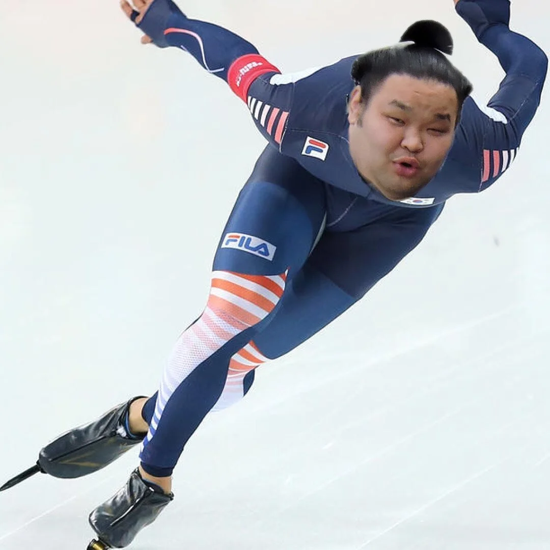 Stay TuNed. NEW @SumoKaboom EPISODE DROPS TOMORROW. Guess who used to be a speed skater &amp; makes his Makuuchi debut in September??? More fun facts about Mitoryu &amp; Kotonowaka tomorrow! ⛸ 

#sumo #sumowrestling #mitoryu #kotonowaka #speedskaters