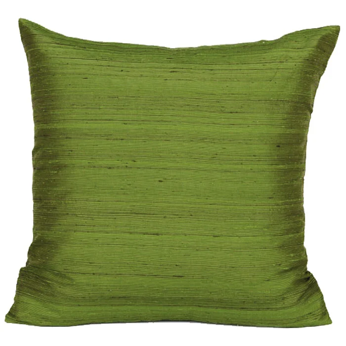 raw silk pillows
