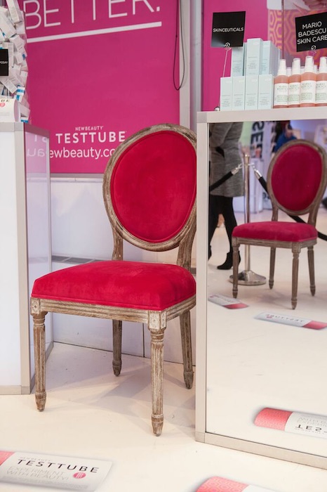 Fuchsia Velvet Louie Chair Rentquestnyc