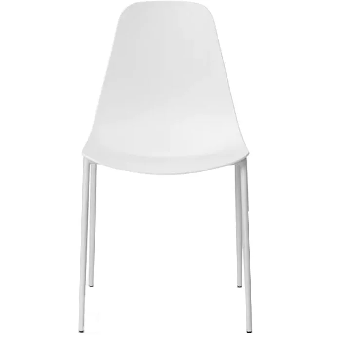 WHITE SPIN CHAIR