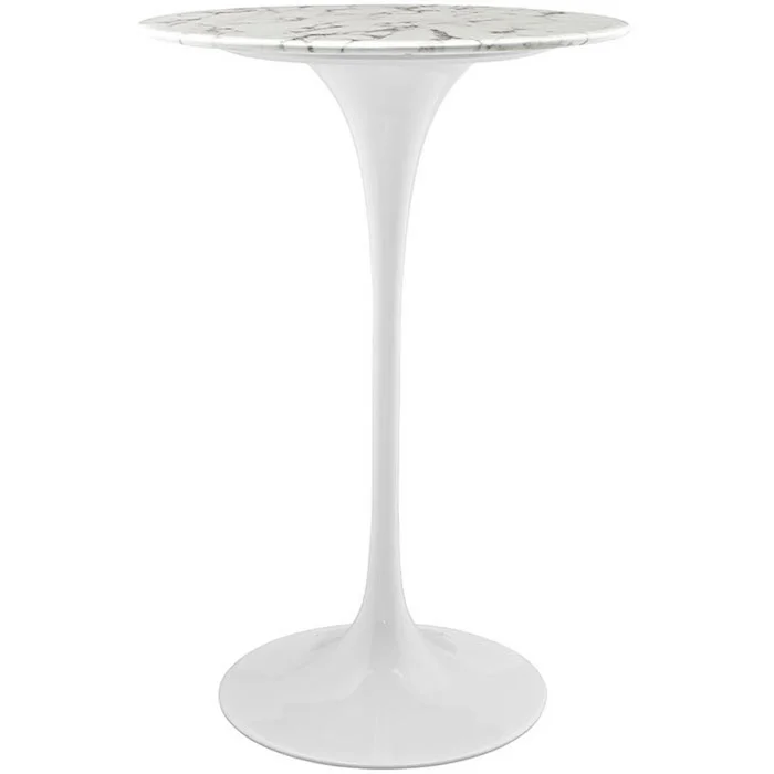 MARBLE TOP TULIP TABLE