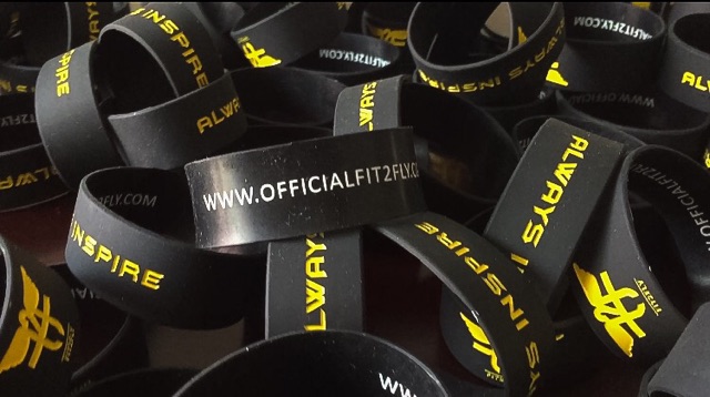 FIT2FLY - Always Inspire Wrist Bands