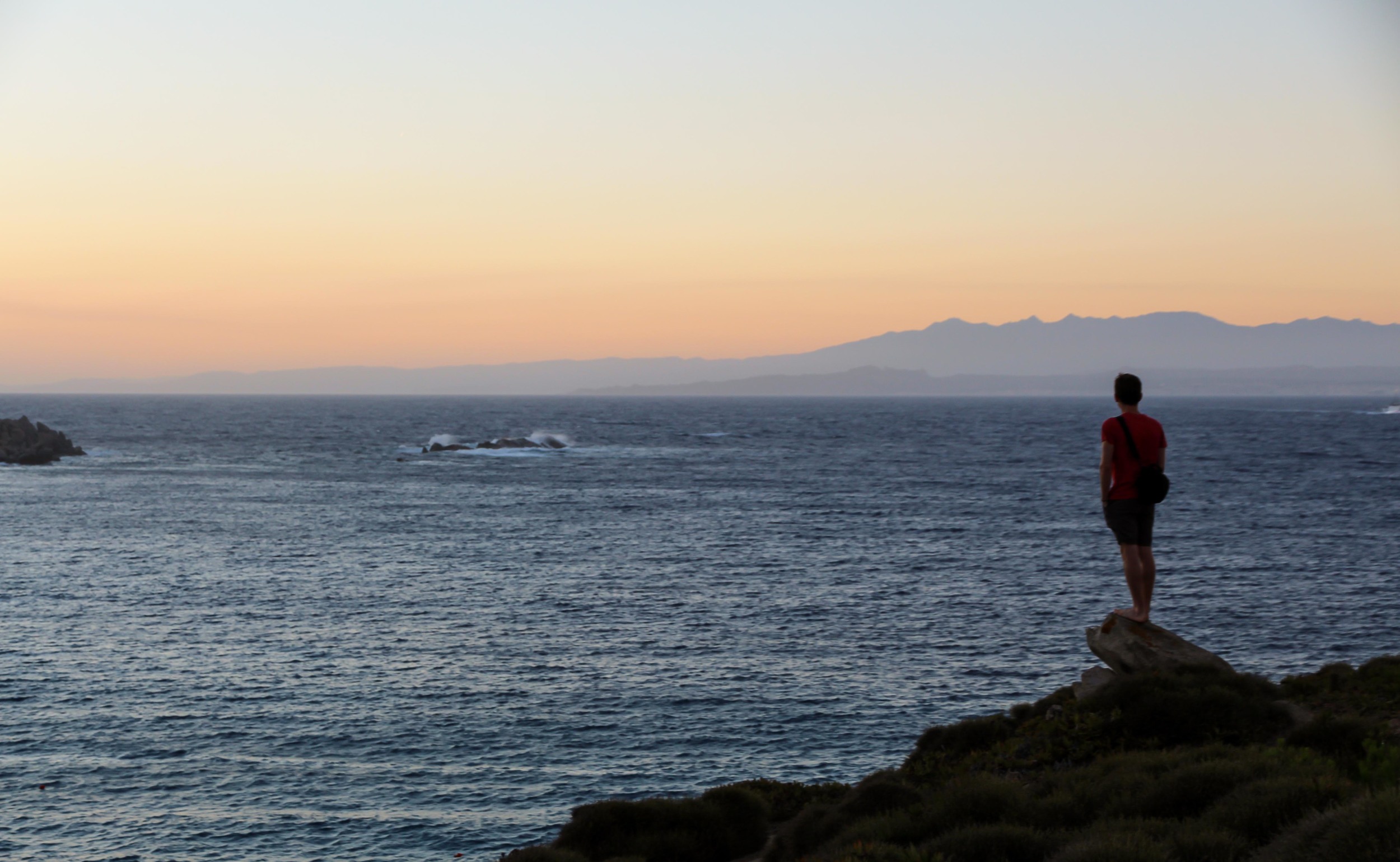 Sunset over Rena Bianca, Santa Teresa di Gallura