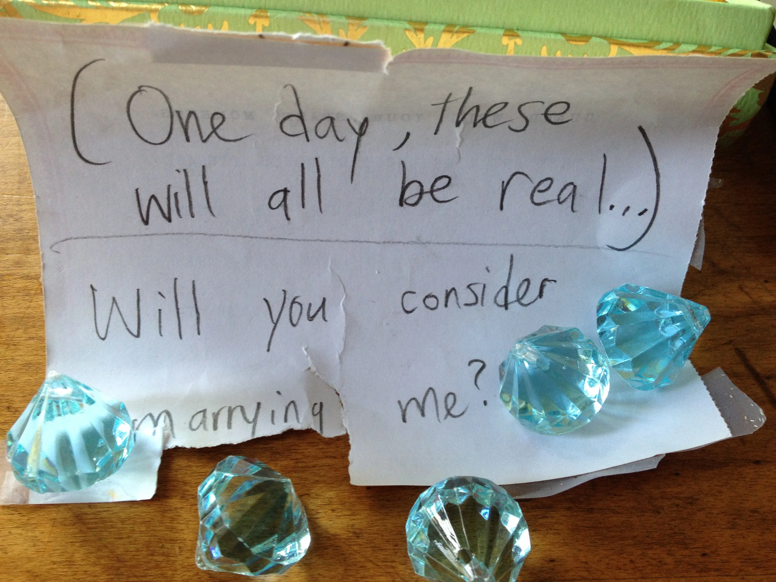 #2 one day, these will all be real