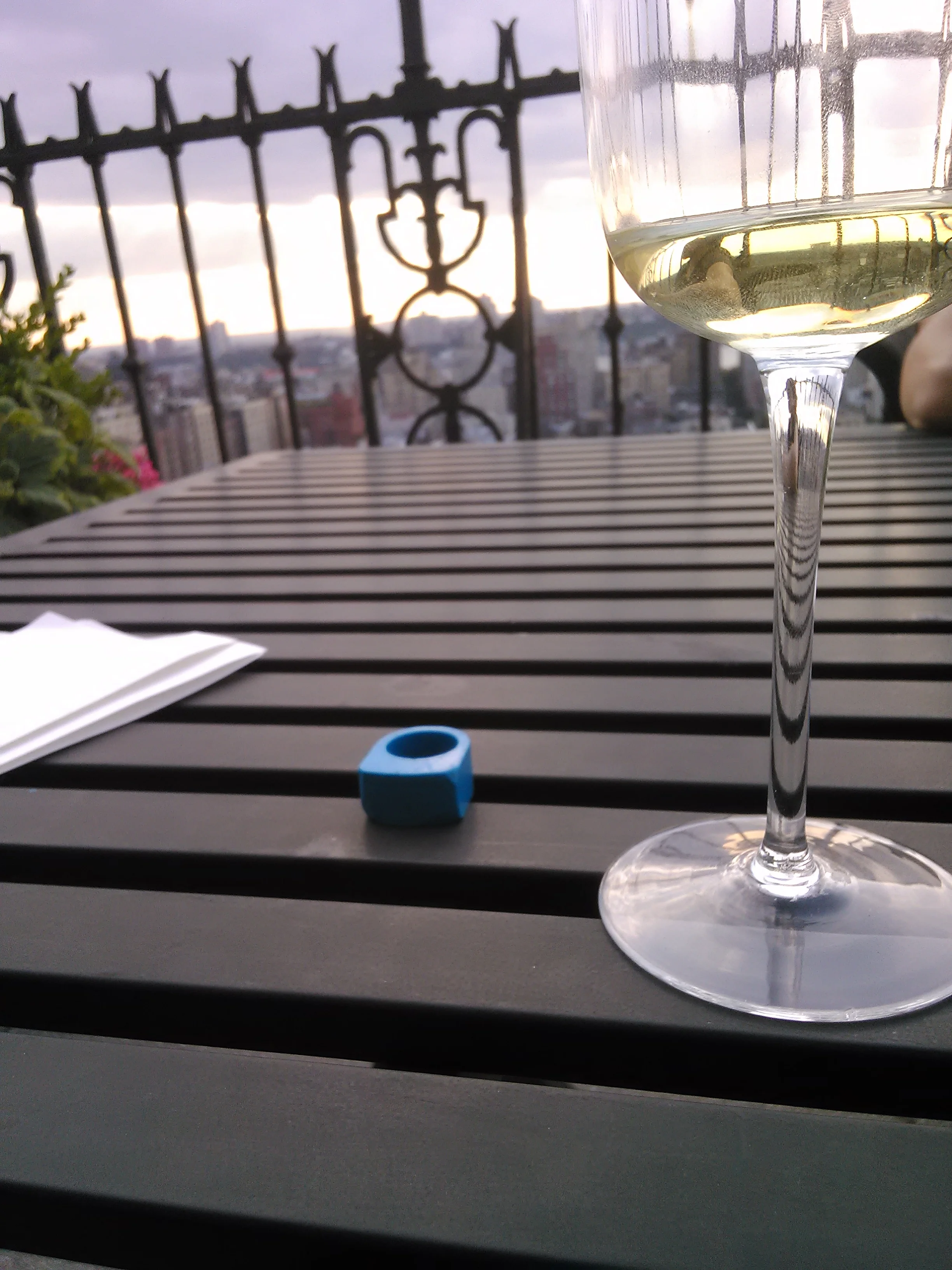 Crayon ring! (and toast!)