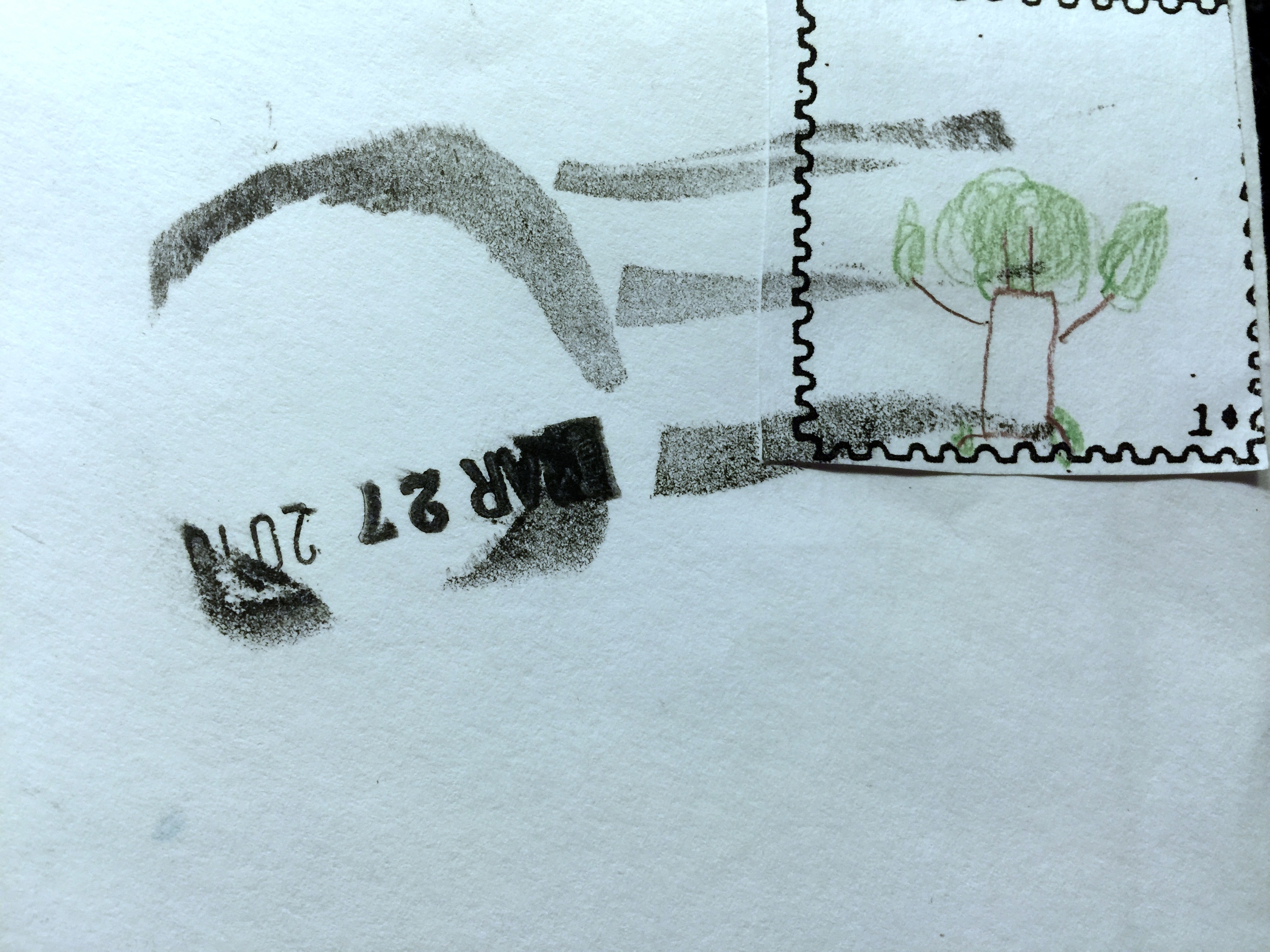 Is that a Yoda stamp?