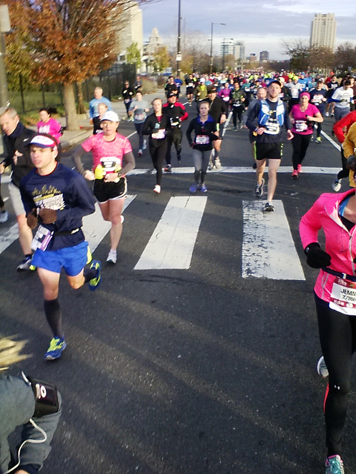 just getting started..mile 3