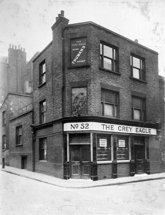 The Grey Eagle at 52 Grey Eagle Street closed in 1963 and was demolished.