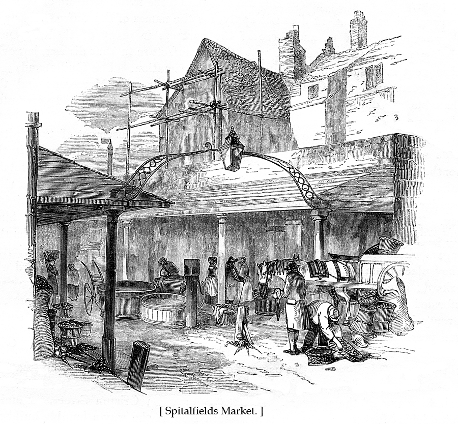 In 1682 King Charles II granted John Balch a Royal Charter giving him the right to hold a market on Thursdays and Saturdays in or near Spital Square.