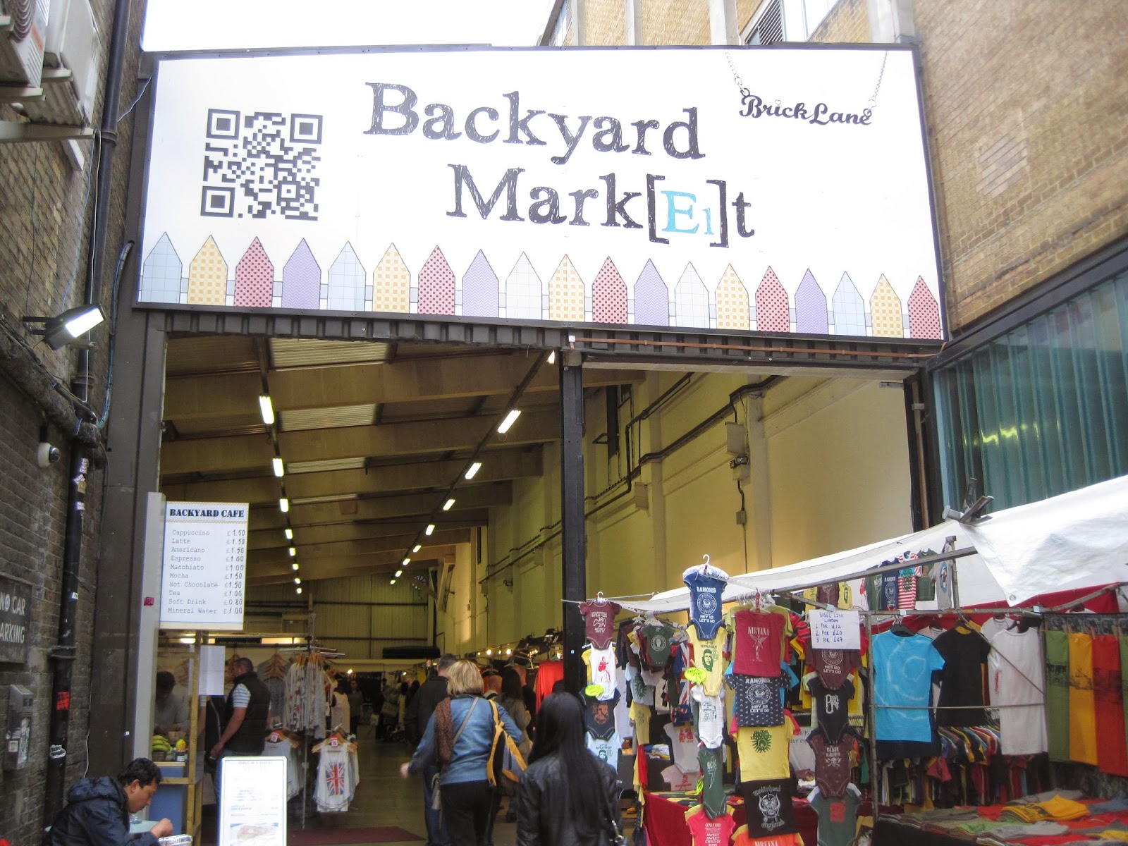 Backyard Market, Brick Lane.