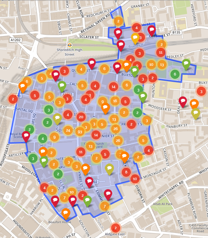 Online Data points we received during our Phase 1 Public Consultation