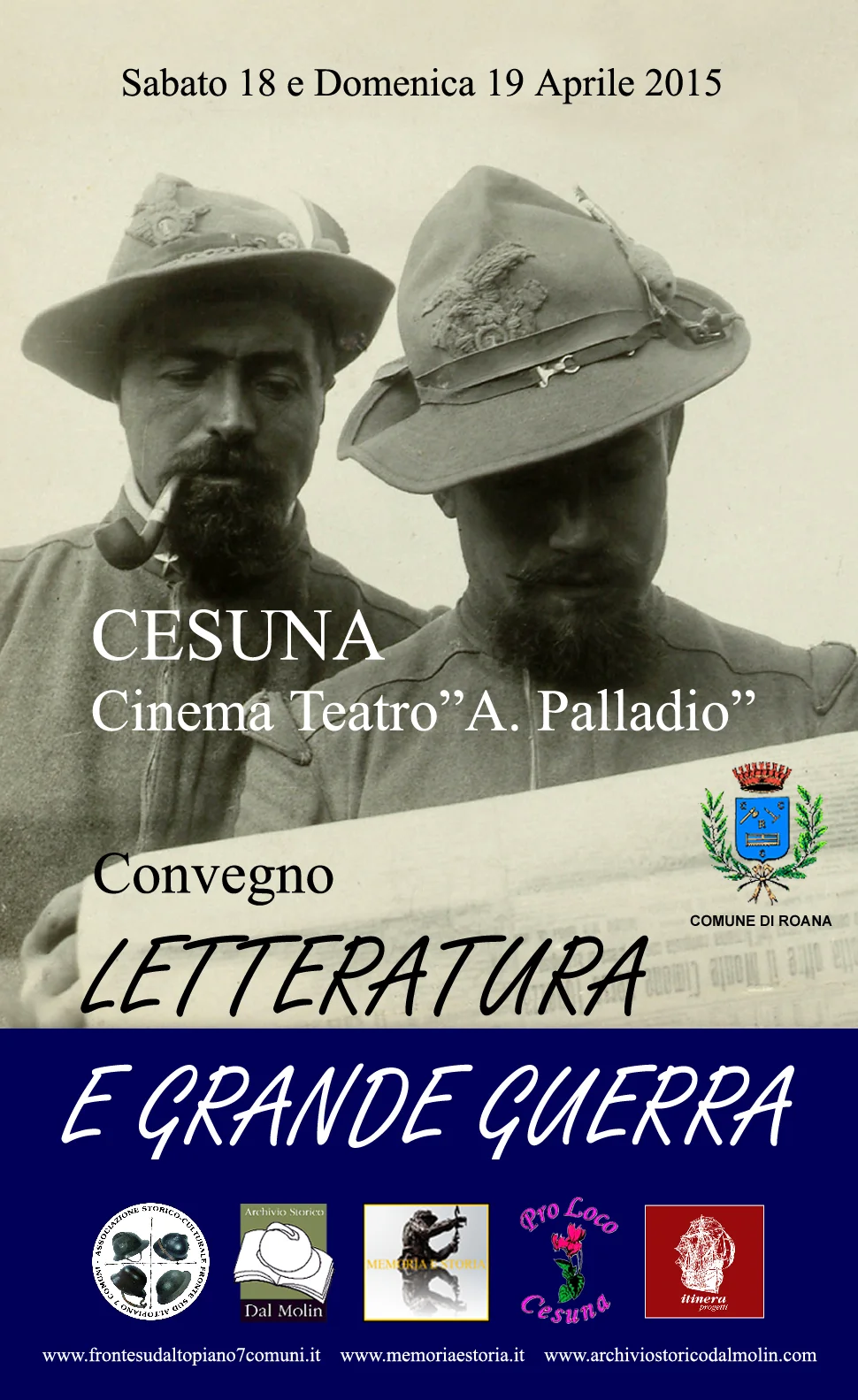 CONVEGNO "LETTERATURA E GRANDE GUERRA"