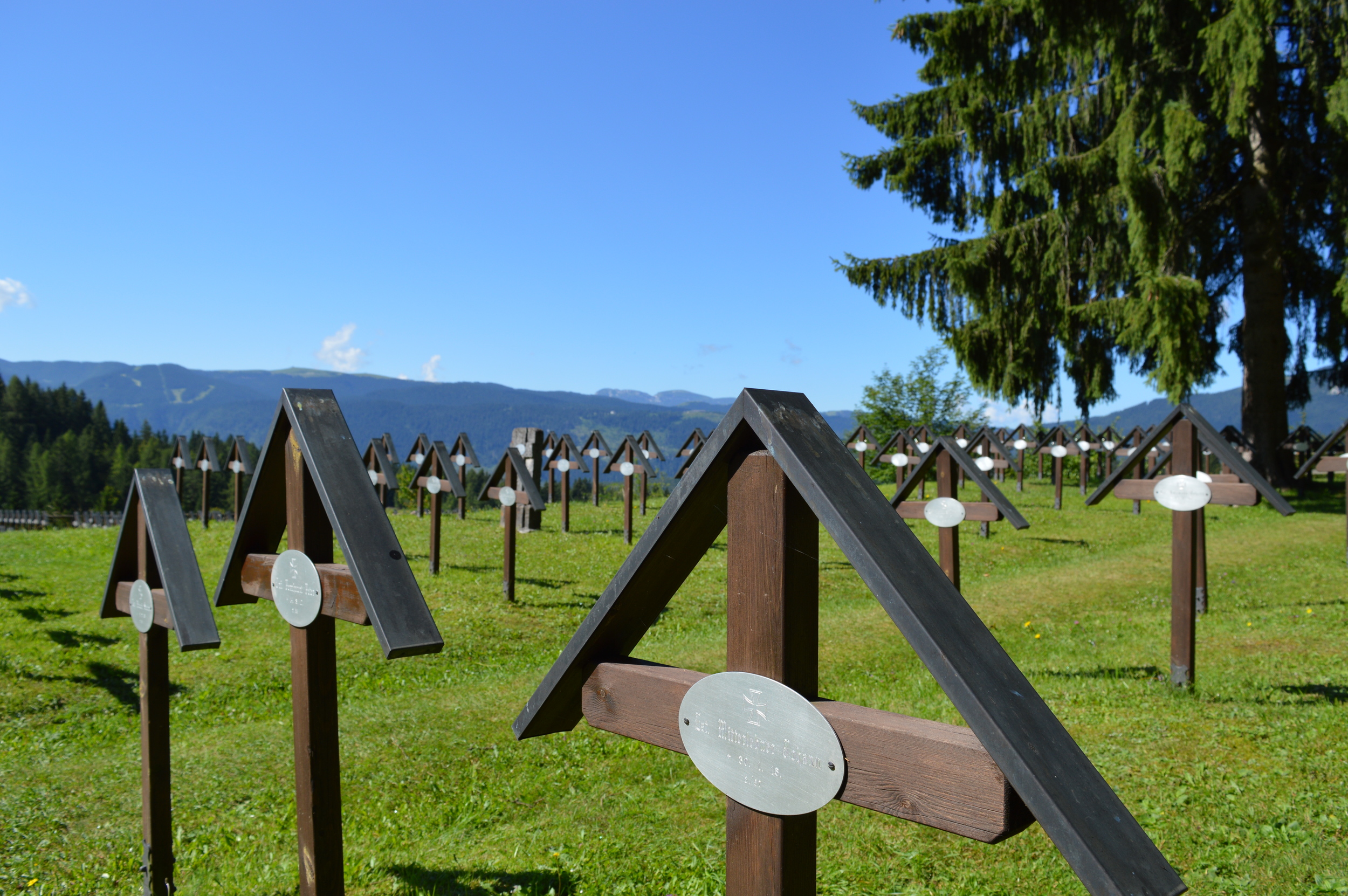 Il Cimitero Militare Austroungarico di Slaghenaufi - Altopiano di Folgaria e Lavarone