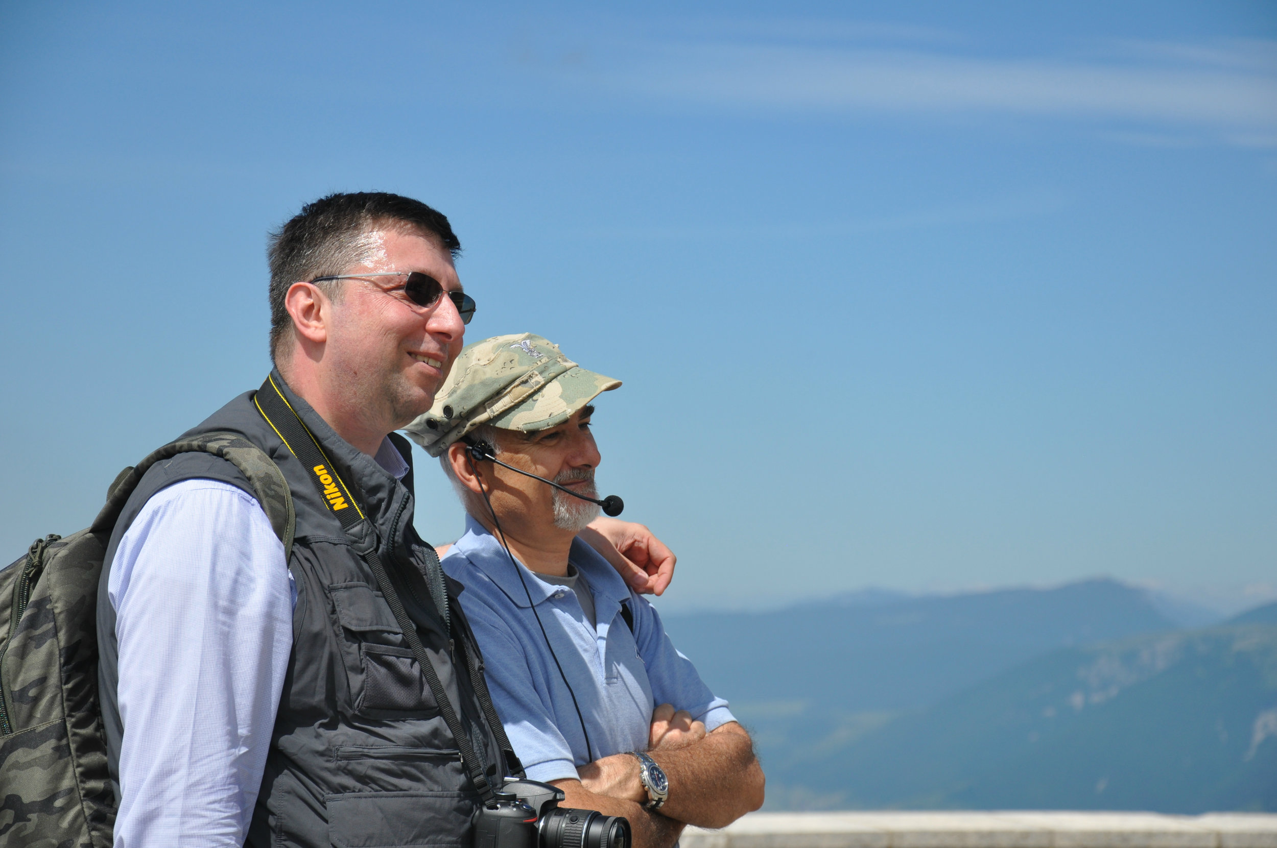 Stefano Aluisini e Ruggero Dal Molin - Monte Grappa - 17 giugno 2017