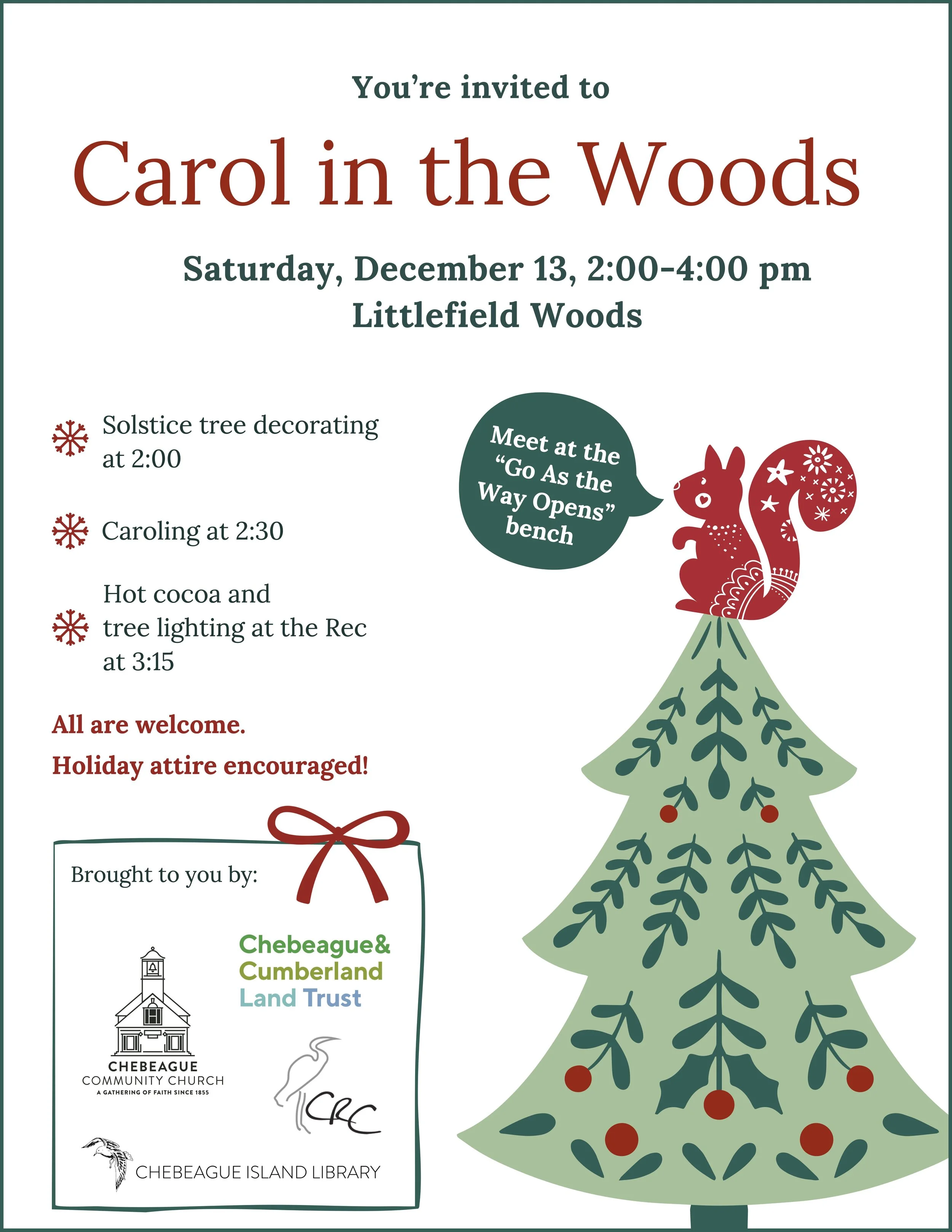 Carol in the Woods