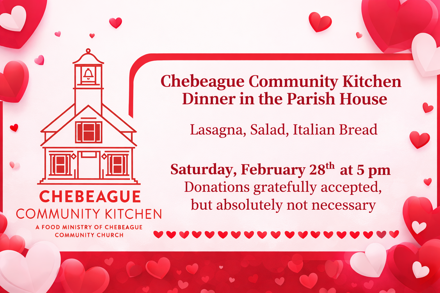 CHURCH: Community Kitchen Dinner