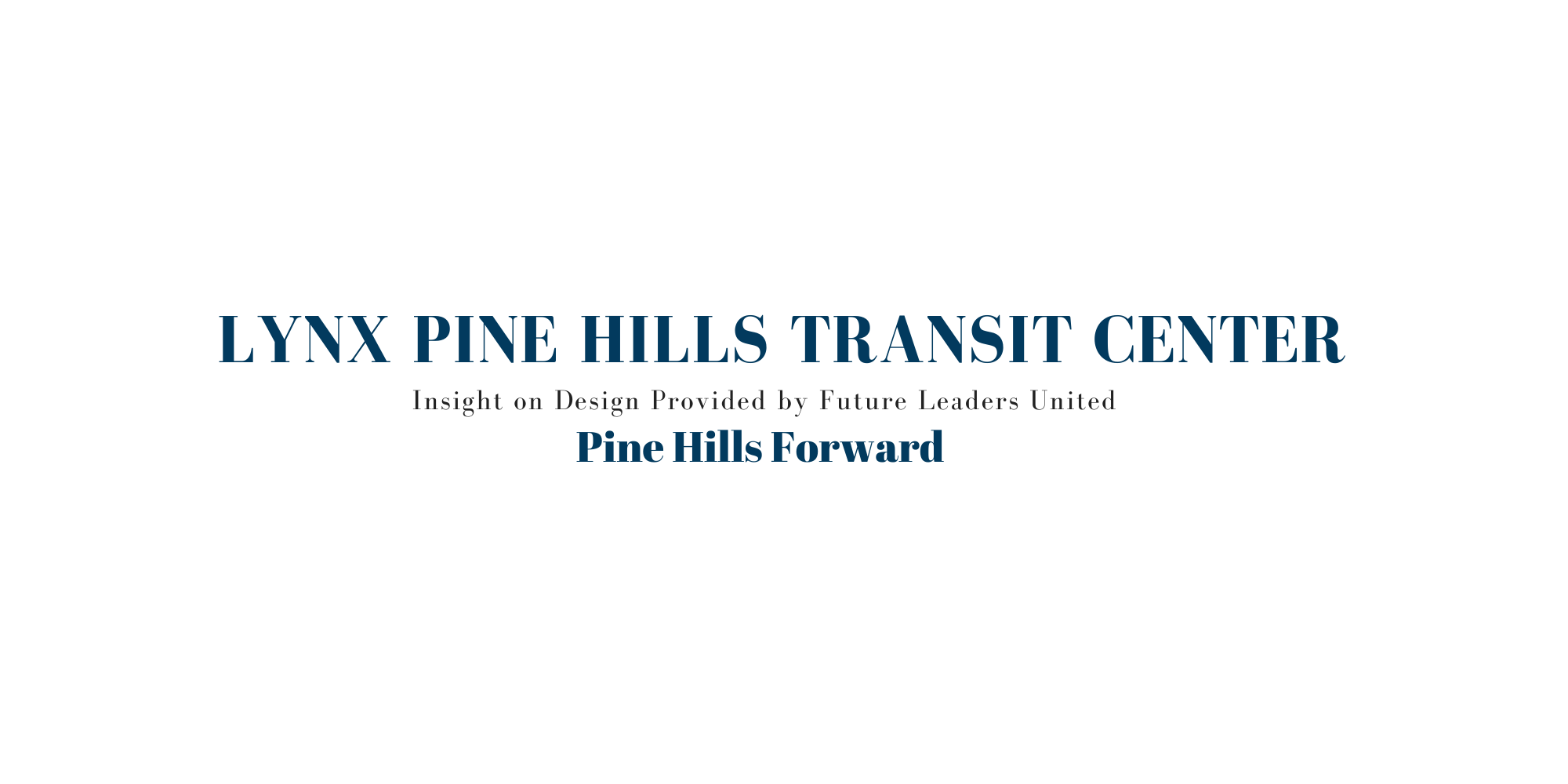 LYNX Pine Hills Transit Center