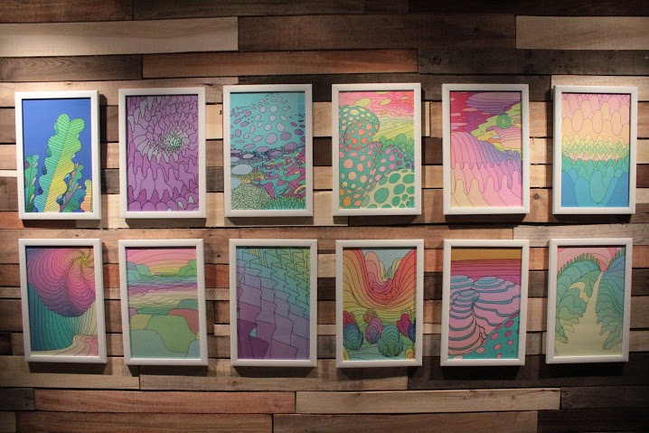 Work by Paloma Dawkins. Image Credit: Caleb Foss (2016)
