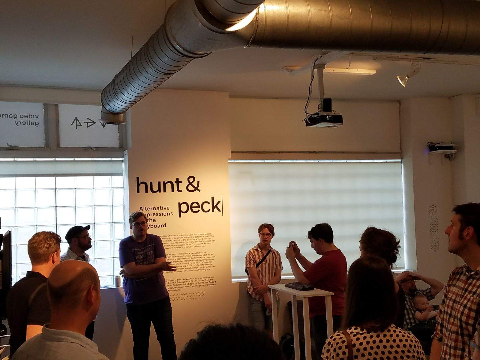 Opening of Hunt and Peck: Alternative Expressions of the Keyboard 