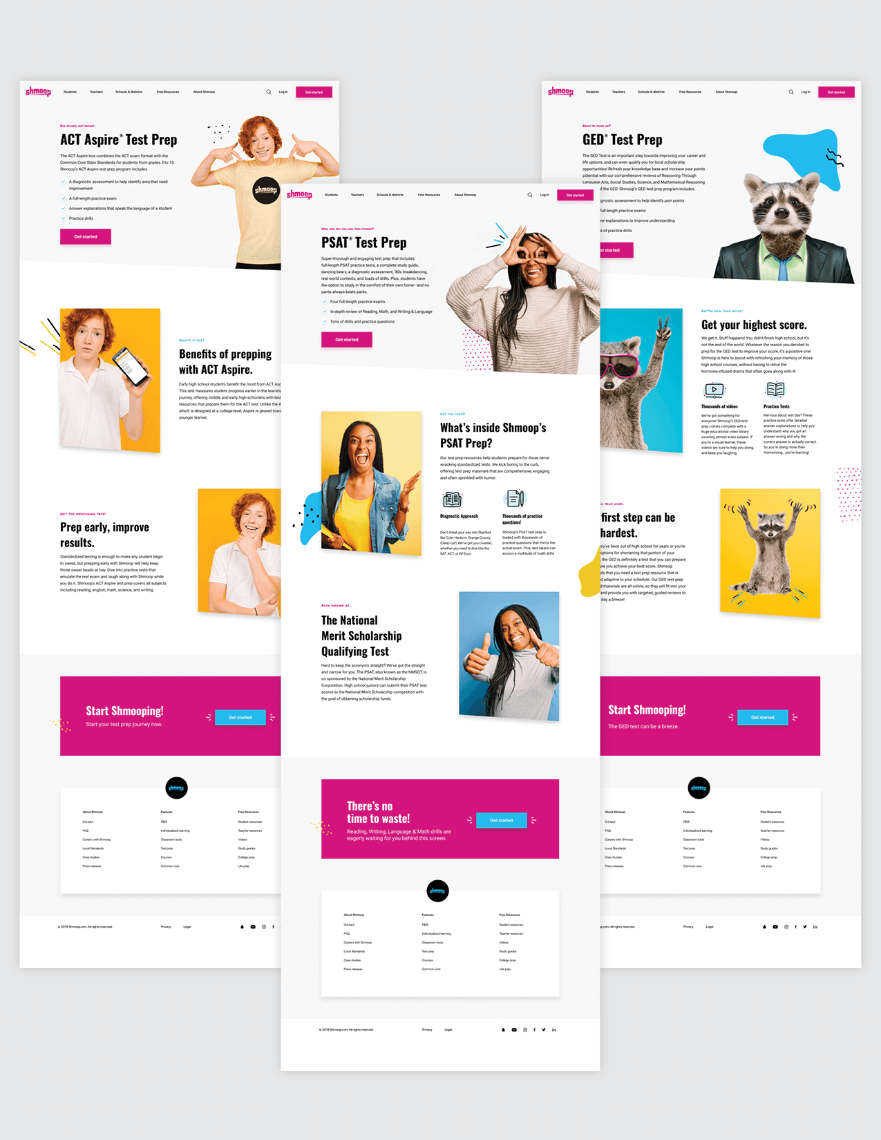 Test Prep - Landing Pages