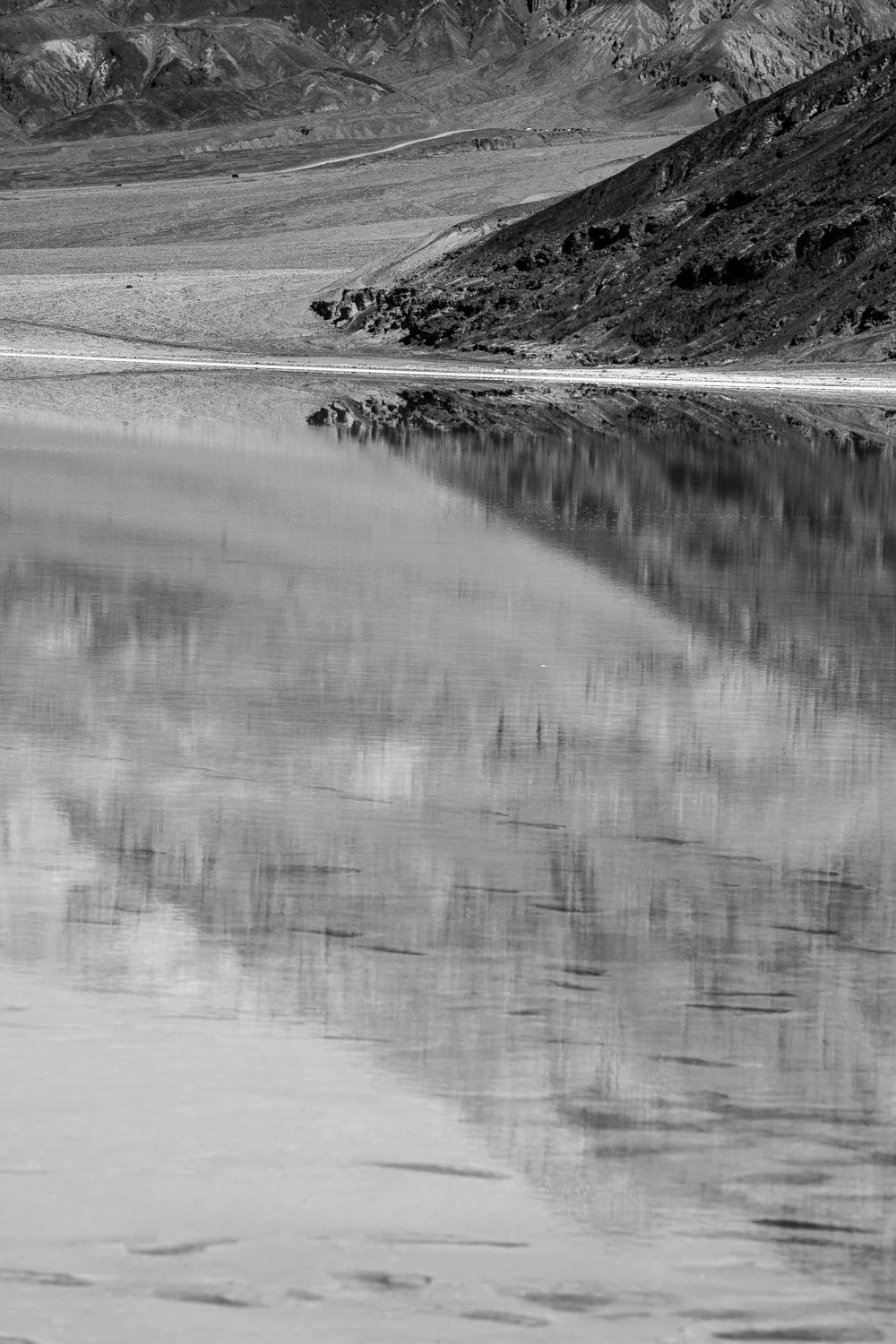 Badwater 1/1 2026  11 x 15 inches w/ white border_$650 USD